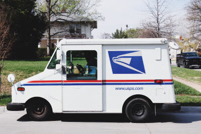 USPS Delivery Van