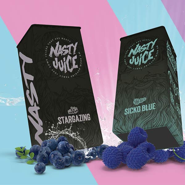 Nasty Juice mixed flavours and packagin